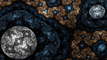 Картинка 3д графика fractal фракталы фрактал