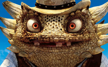 Картинка ранго мультфильмы rango