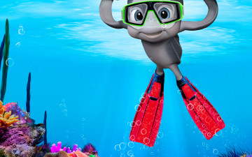 Картинка шевели ластами мультфильмы sammy`s avonturen вода sammys 2 черепашка кораллы