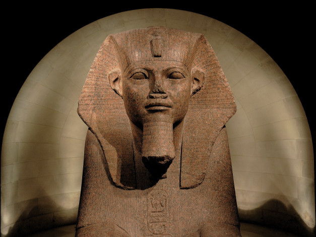 Обои картинки фото разное, рельефы, статуи, музейные, экспонаты, сфинкс