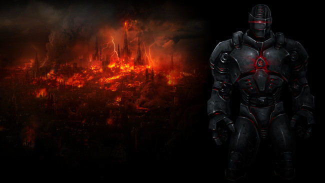 Обои картинки фото видео, игры, ~~~другое~~~, пожар