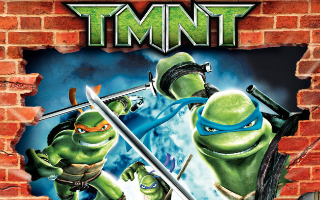 Обои картинки фото Черепашки, ниндзя, мультфильмы, tmnt, мутанты, teenage, mutant, ninja, turtles