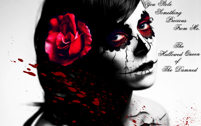 Обои картинки фото разное, компьютерный, дизайн, роза, девушка