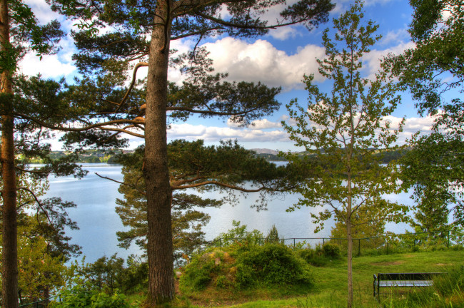 Обои картинки фото норвегия, берген, природа, реки, озера, река