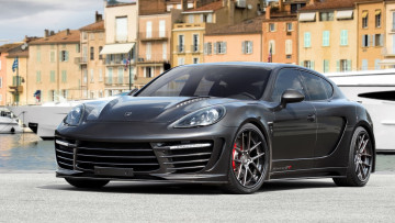 Картинка porsche panamera автомобили выставки уличные фото элитные dr ing h c f ag германия спортивные