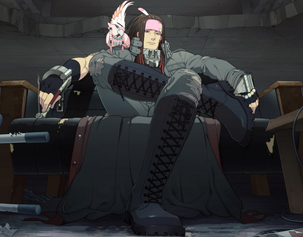 Обои картинки фото аниме, dramatical, murder, mink