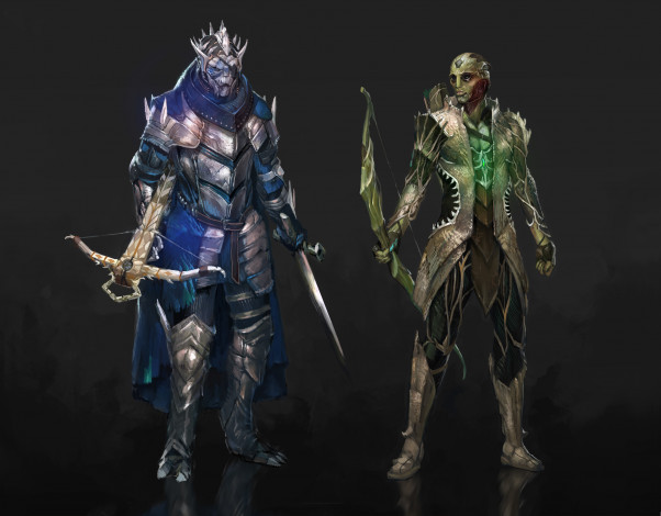 Обои картинки фото фэнтези, существа, арбалет