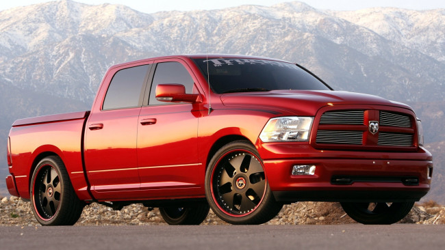 Обои картинки фото dodge, ram, автомобили, custom, pick, up, chrysler, group, llc, сша