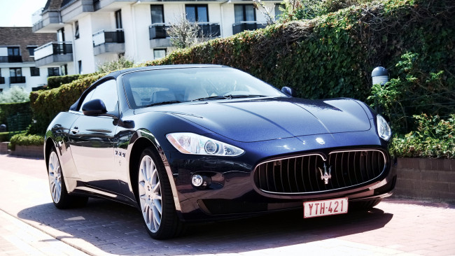 Обои картинки фото maserati, grancabrio, автомобили, s, p, a, элитные, эксклюзивные, италия