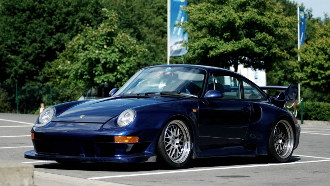 Обои картинки фото porsche, 911, gt2, автомобили, элитные, спортивные, германия, dr, ing, h, c, f, ag