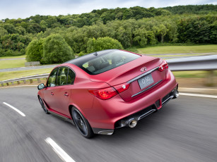 Картинка автомобили infiniti rouge eau q50 красный concep
