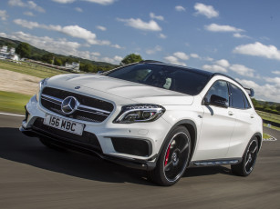 Картинка автомобили mercedes-benz gla светлый 45 uk-spec amg