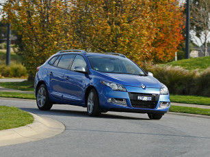 Картинка автомобили renault синий au-spec line gt estate mеgane