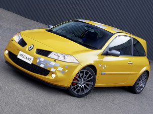 Картинка автомобили renault желтый rs r26 au-spec megane