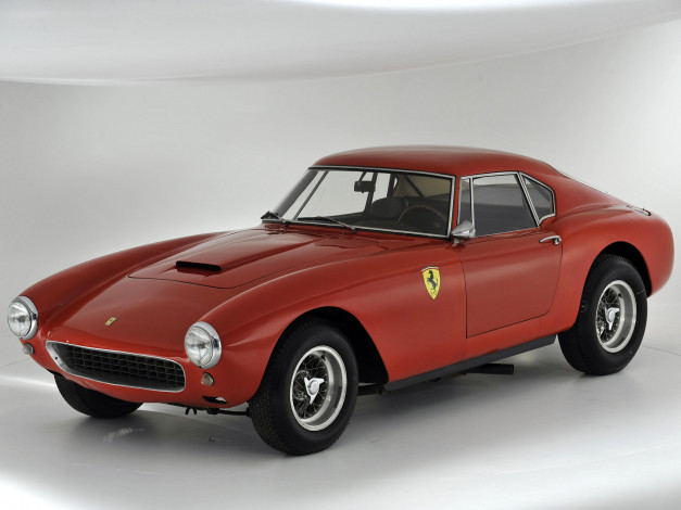 Обои картинки фото автомобили, ferrari, berlinetta, gt, interim, 250, красный, lwb