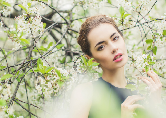 Обои картинки фото девушки, лидия сергеева, настроение