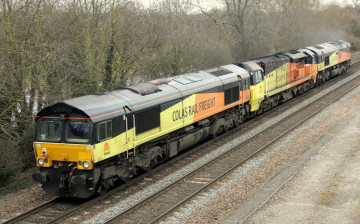 Картинка техника локомотивы железная дорога рельсы локомотив