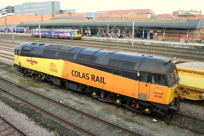 Обои картинки фото техника, локомотивы, железная, дорога, рельсы, локомотив