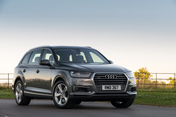 Картинка автомобили audi q7 e-tron tdi quattro uk-spec 4m 2016г