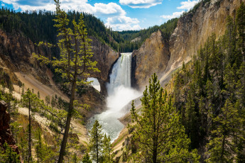 Картинка природа водопады простор