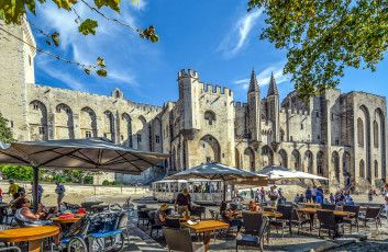 Картинка avignon+france города -+улицы +площади +набережные the pope's palace avignon франция