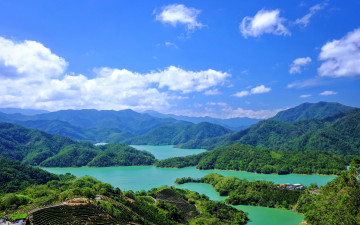 Картинка природа реки озера река лес