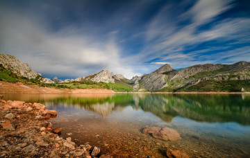 Картинка природа реки озера река лес