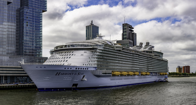 Обои картинки фото harmony of the seas, корабли, лайнеры, круиз, лайнер