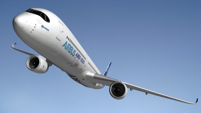 Обои картинки фото авиация, 3д, рисованые, v-graphic, самолет, полет