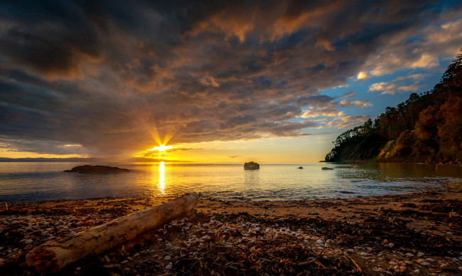 Обои картинки фото природа, восходы, закаты, рассвет