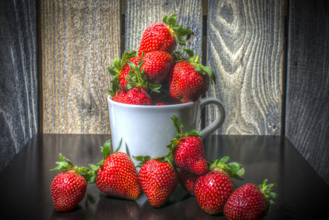 Обои картинки фото еда, клубника,  земляника, плоды
