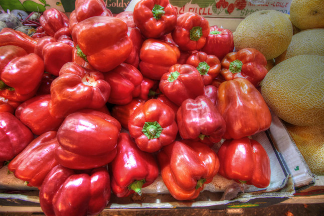 Обои картинки фото еда, перец, плоды