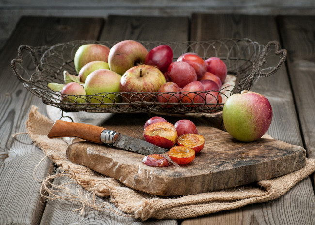 Обои картинки фото еда, Яблоки, плоды