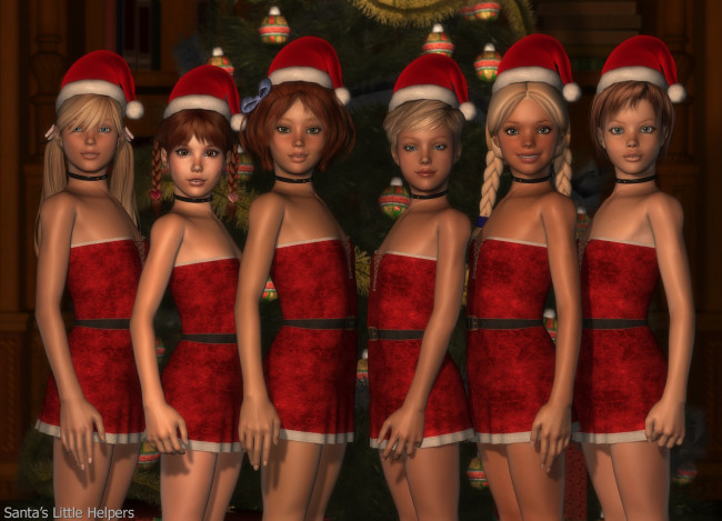 Обои картинки фото 3д графика, люди , people, девушки, взгляд, фон