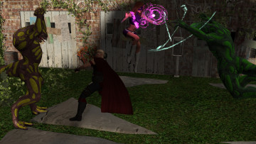 Картинка 3д+графика фантазия+ fantasy девушки взгляд фон