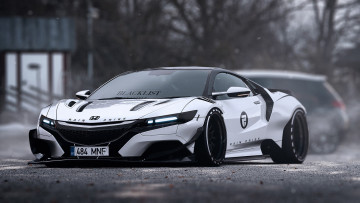 Картинка автомобили 3д honda nsx