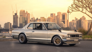Картинка автомобили nissan datsun 1970 skyline 2000 gt-r