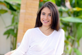 обоя девушки, jenna kseniya, улыбка