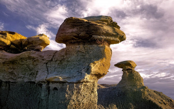 Картинка bisti+badlands new+mexico природа горы bisti badlands new mexico