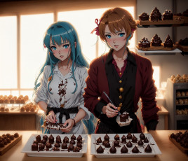 Картинка аниме unknown +другое+ нейросети графика нейроарт ai art нейронные сети рисунки нейро искусство