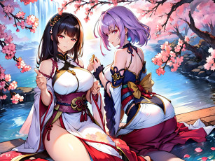 Картинка аниме unknown +другое+ нейросети графика нейроарт ai art нейронные сети рисунки нейро искусство