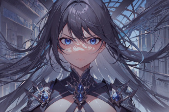 Картинка аниме unknown +другое+ нейросети графика нейроарт ai art нейронные сети рисунки нейро искусство