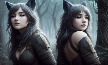 Картинка фэнтези существа нейросети графика нейроарт ai art нейронные сети рисунки нейро искусство