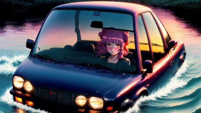 Обои картинки фото аниме, оружие,  техника,  технологии, нейросети, графика, нейроарт, ai, art, нейронные, сети, рисунки, нейро, искусство