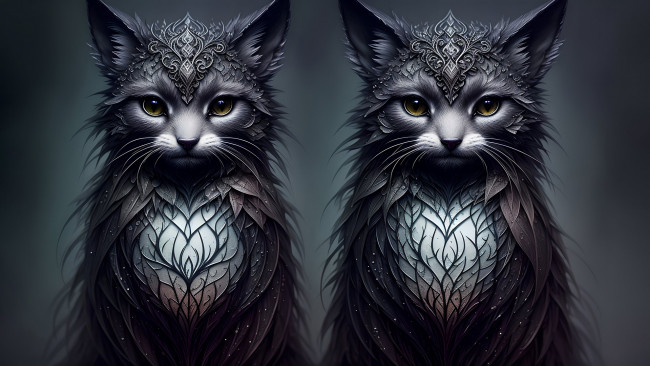 Обои картинки фото фэнтези, существа, нейросети, графика, нейроарт, ai, art, нейронные, сети, рисунки, нейро, искусство