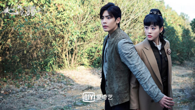 Обои картинки фото кино фильмы, psych-hunter, пара, защита