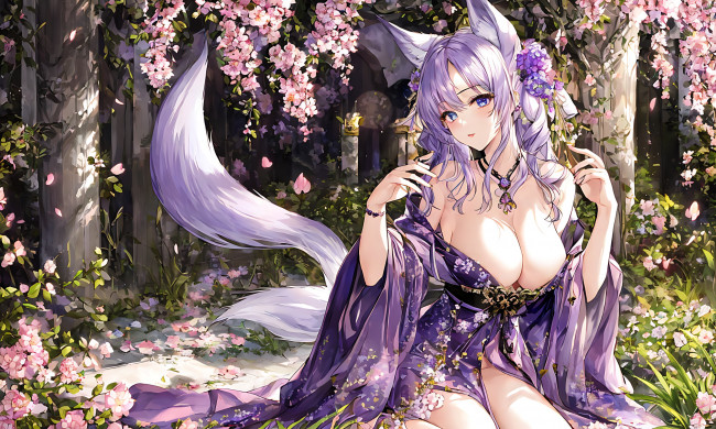 Обои картинки фото аниме, животные,  существа, нейросети, графика, нейроарт, ai, art, нейронные, сети, рисунки, нейро, искусство