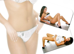 Картинка девушки lucy+pinder коллаж шатенка белье