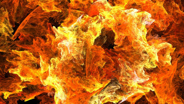 обоя рисованное, абстракция, огонь, пластины