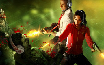 Картинка left+4+dead видео+игры персонажи оружие зомби